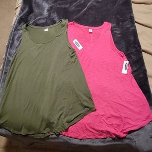 old navy luxe tanks